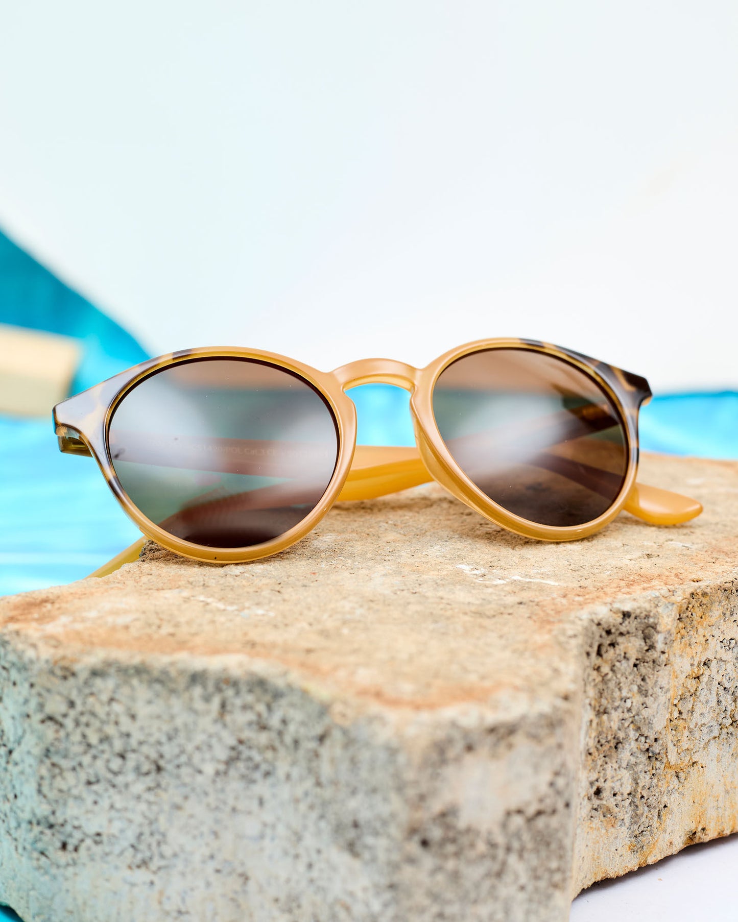 WARIDI EYEWEAR KARMELI SUNGLASSES - CARAMEL