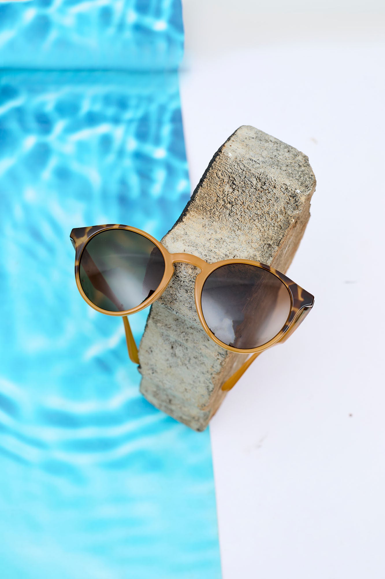 WARIDI EYEWEAR KARMELI SUNGLASSES - CARAMEL