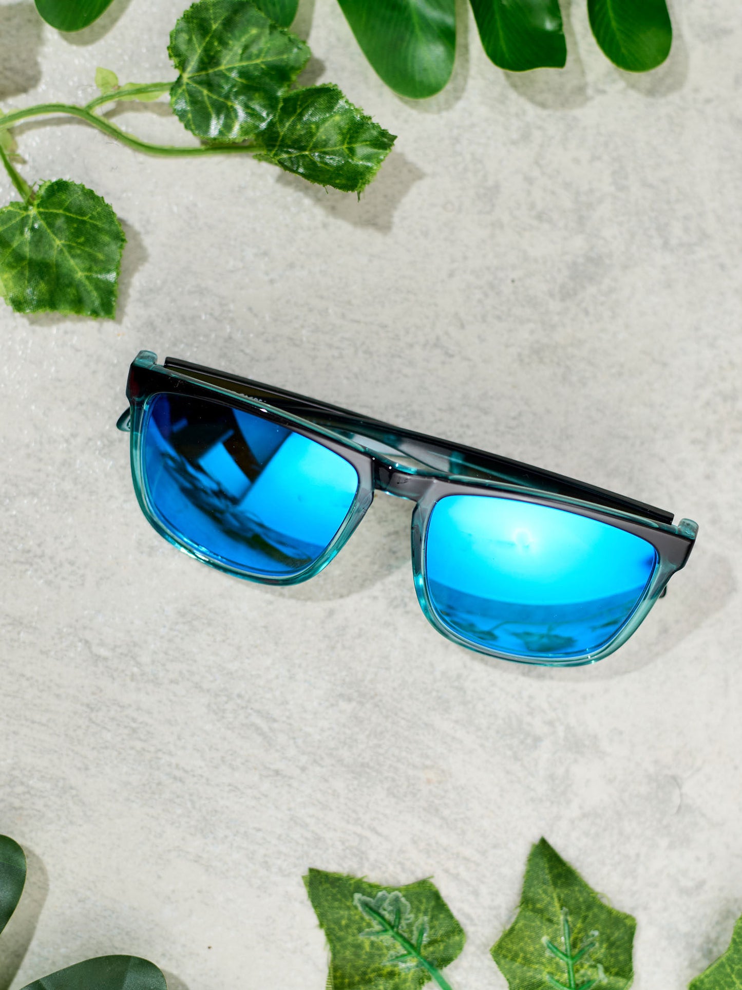Waridi Aqua Blue Sunglasses - Aqua