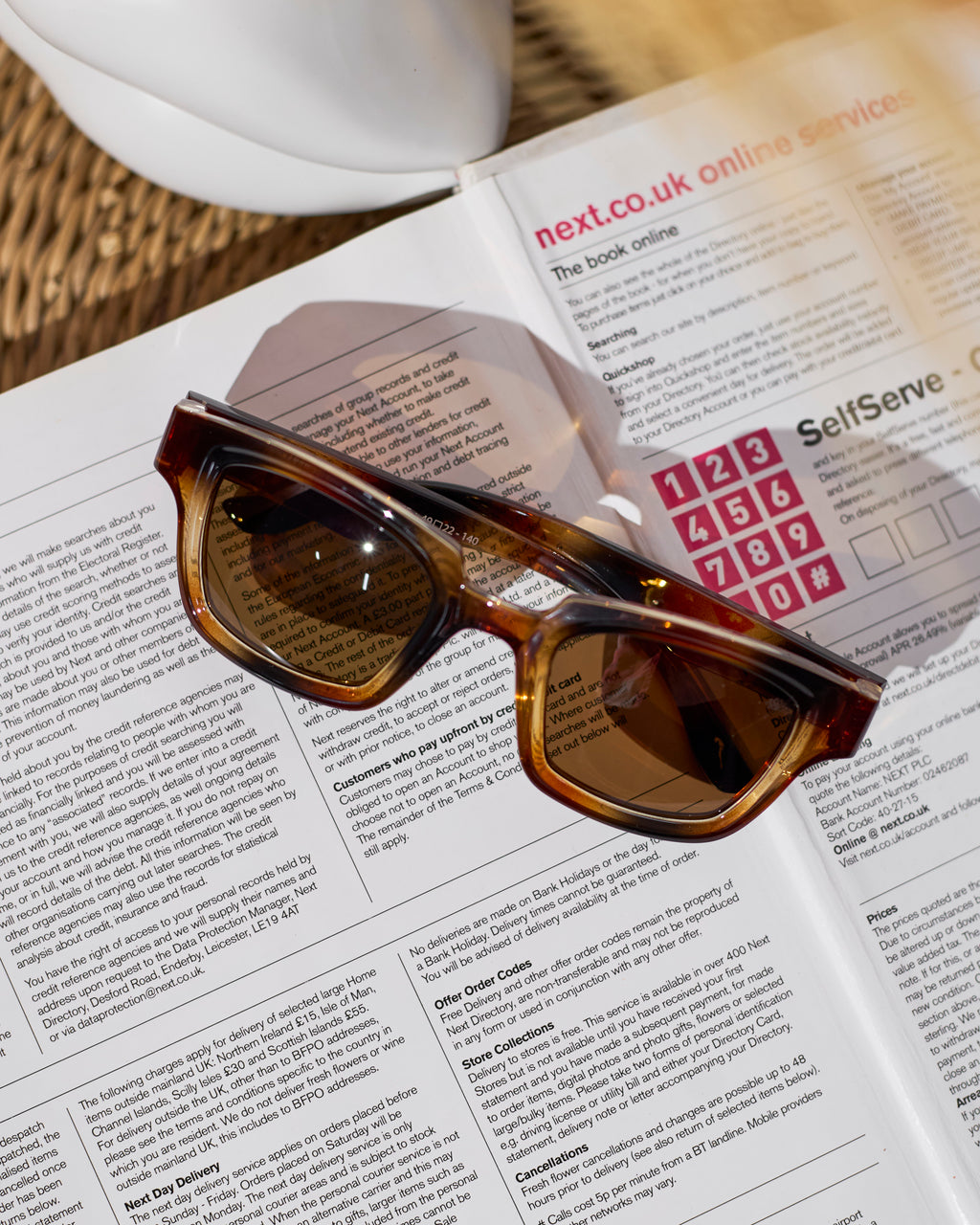 Waridi Brown Safi Sunglasses