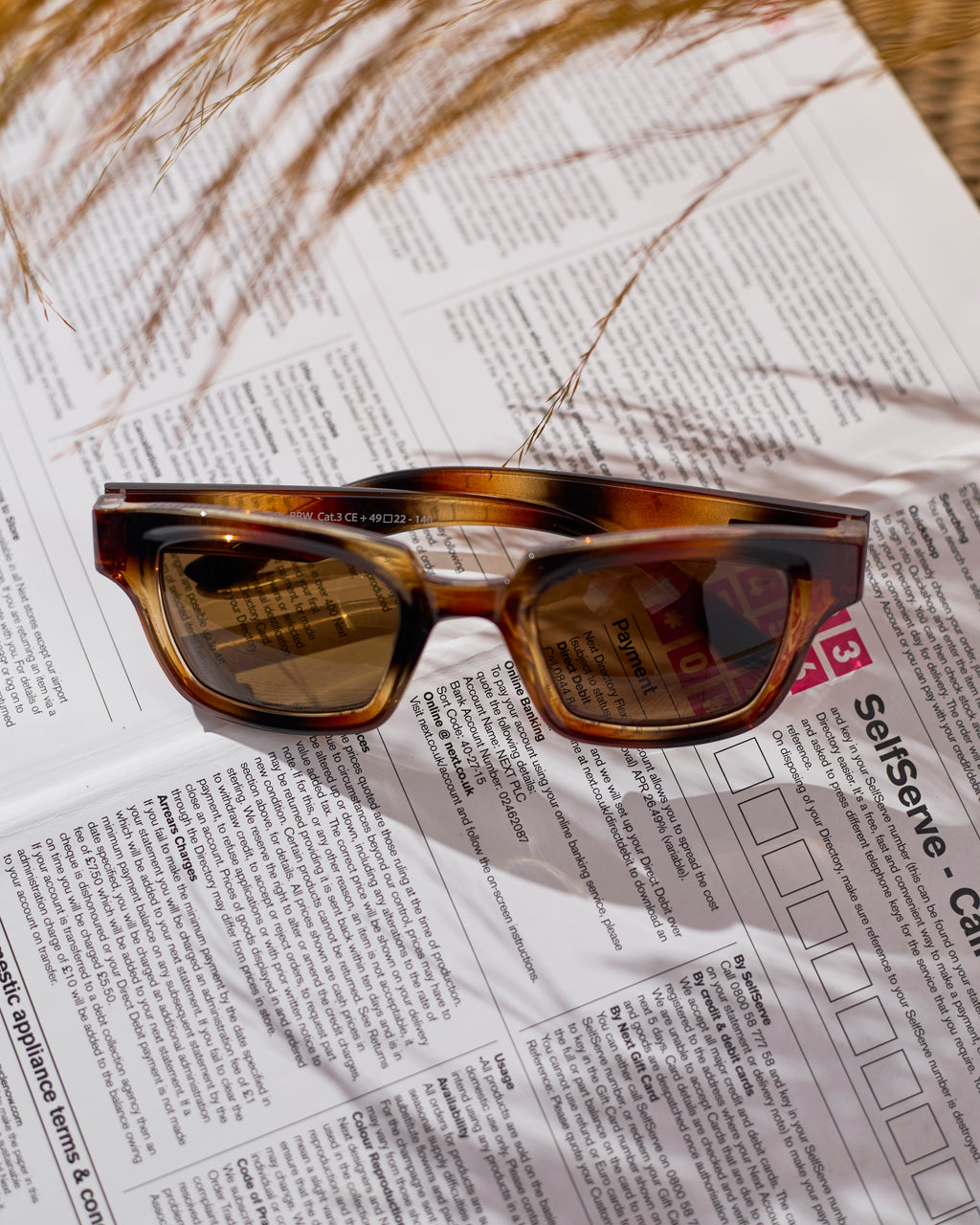 Waridi Brown Safi Sunglasses