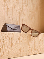 Waridi Bongo Sunglasses- Wood