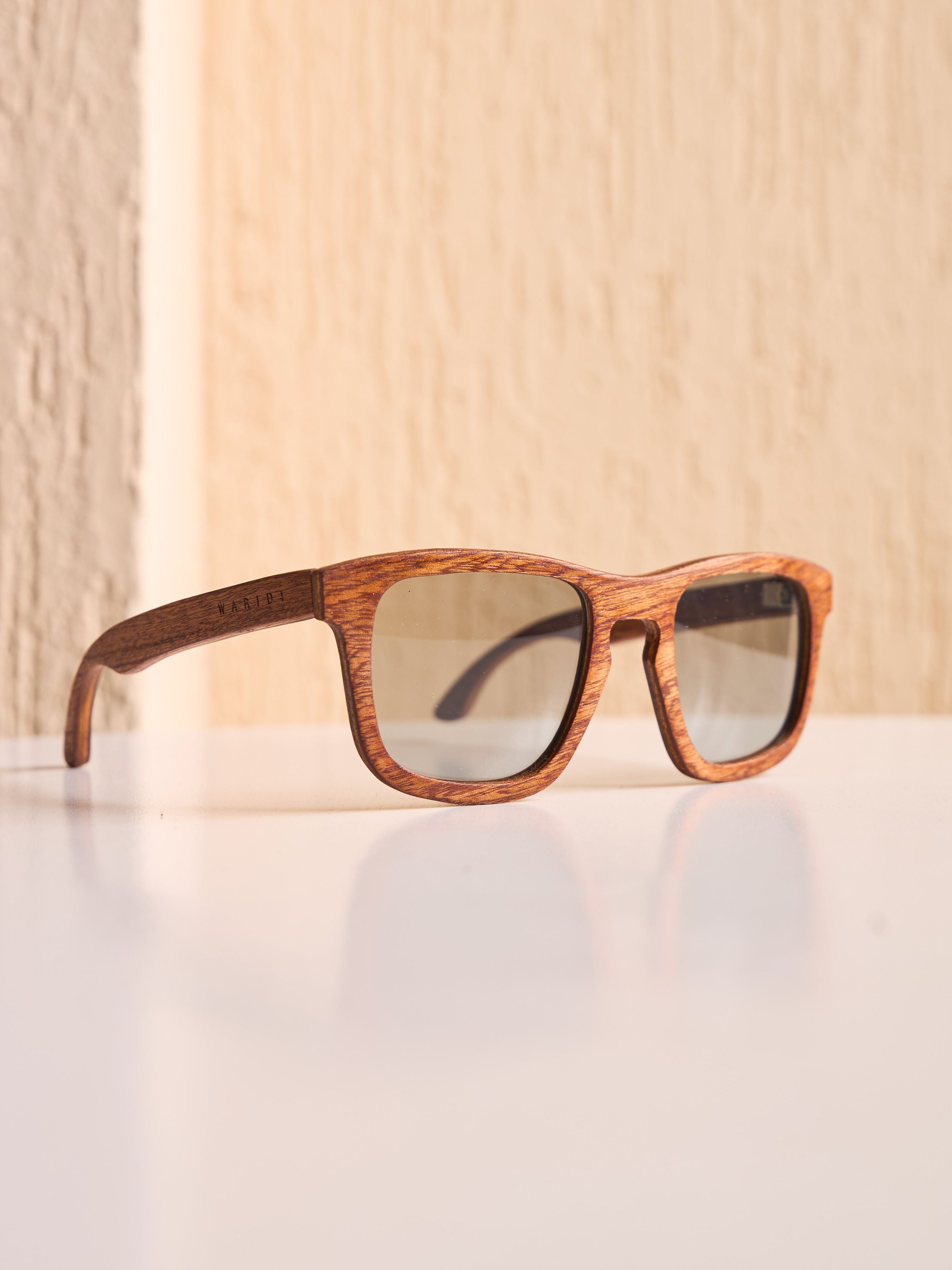 Waridi Bongo Sunglasses- Wood