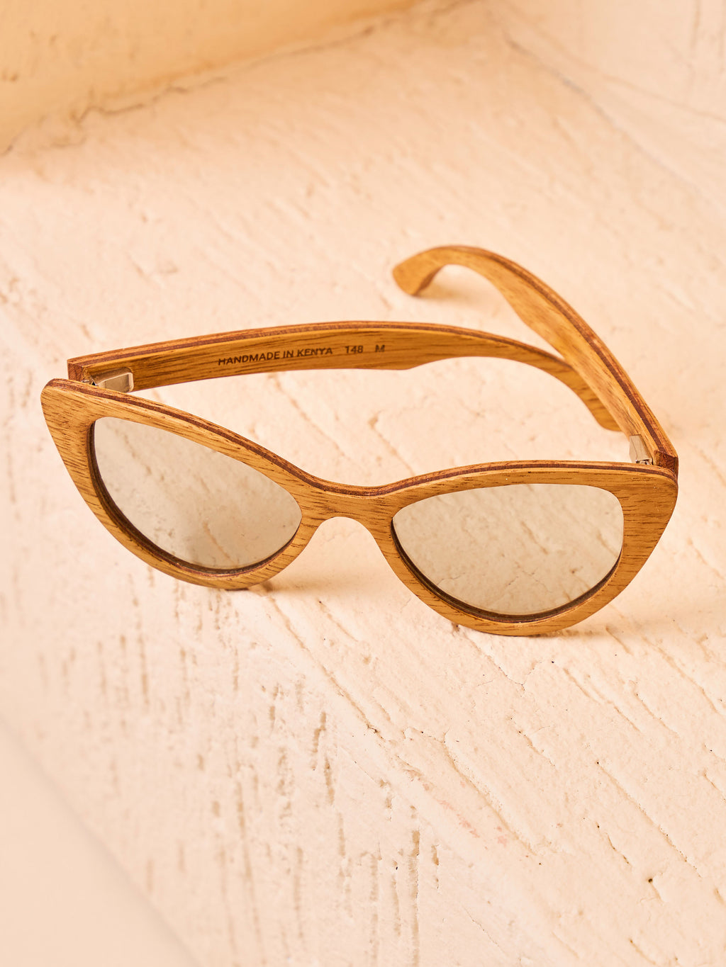Waridi Paka Sunglasses - Mvule wood