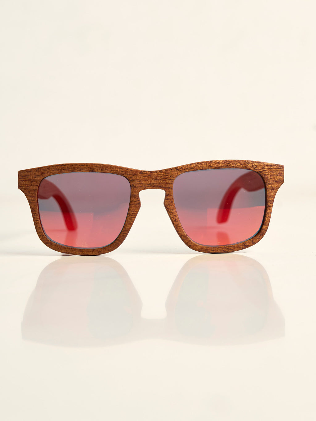 Waridi Bongo Sunglasses- Wood