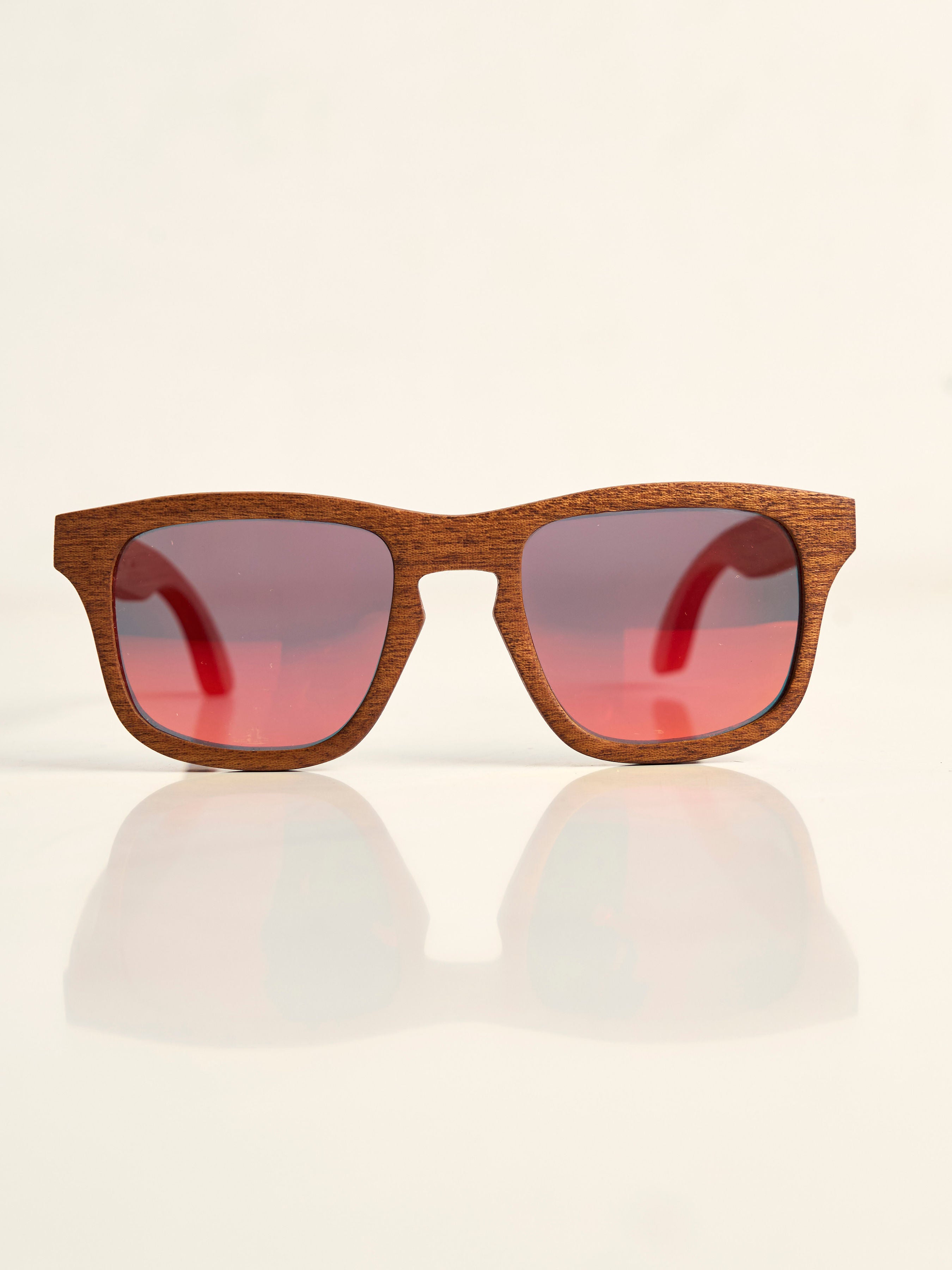 Waridi Bongo Sunglasses- Wood