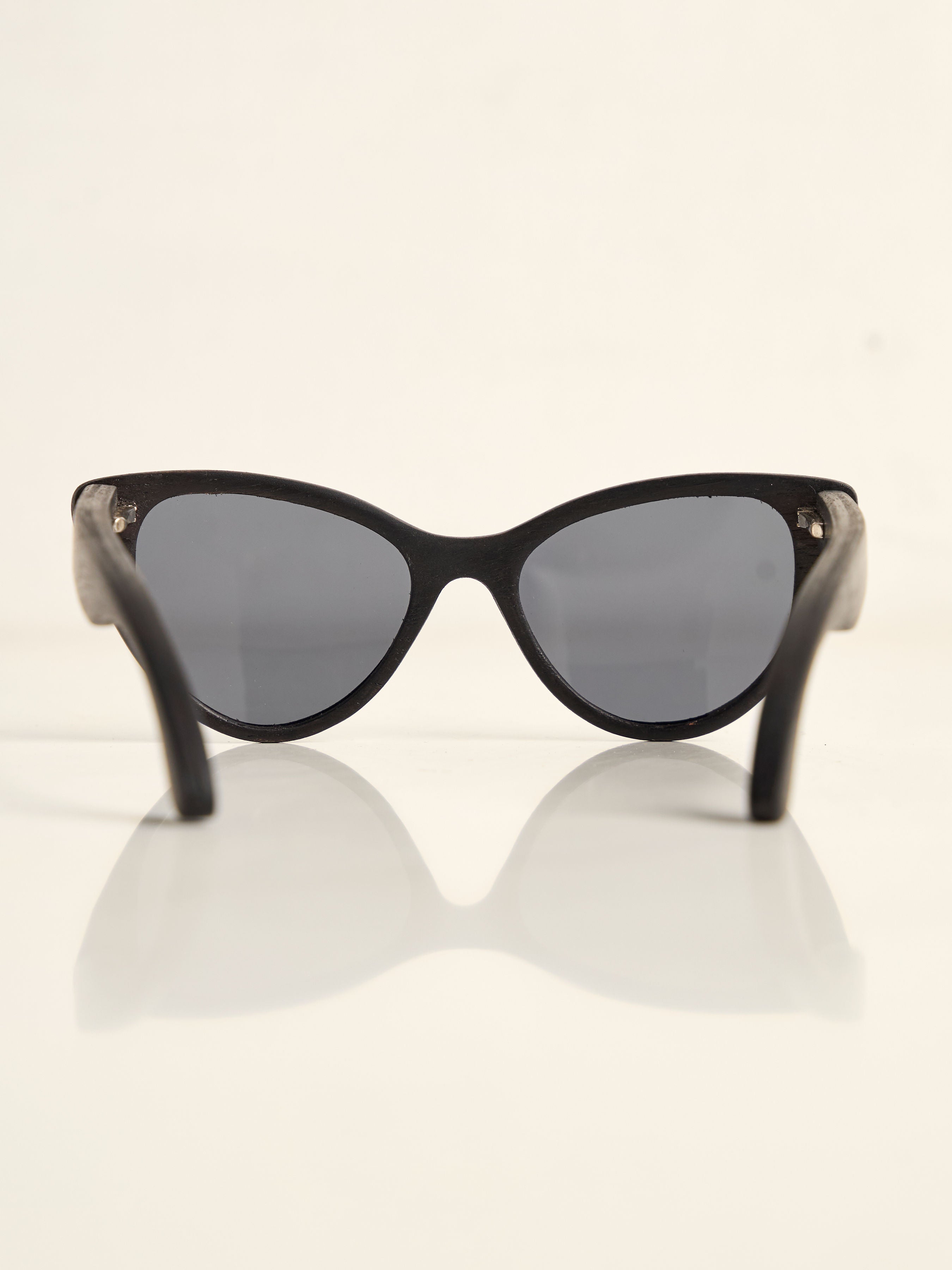Waridi Ebonized Paka Sunglasses