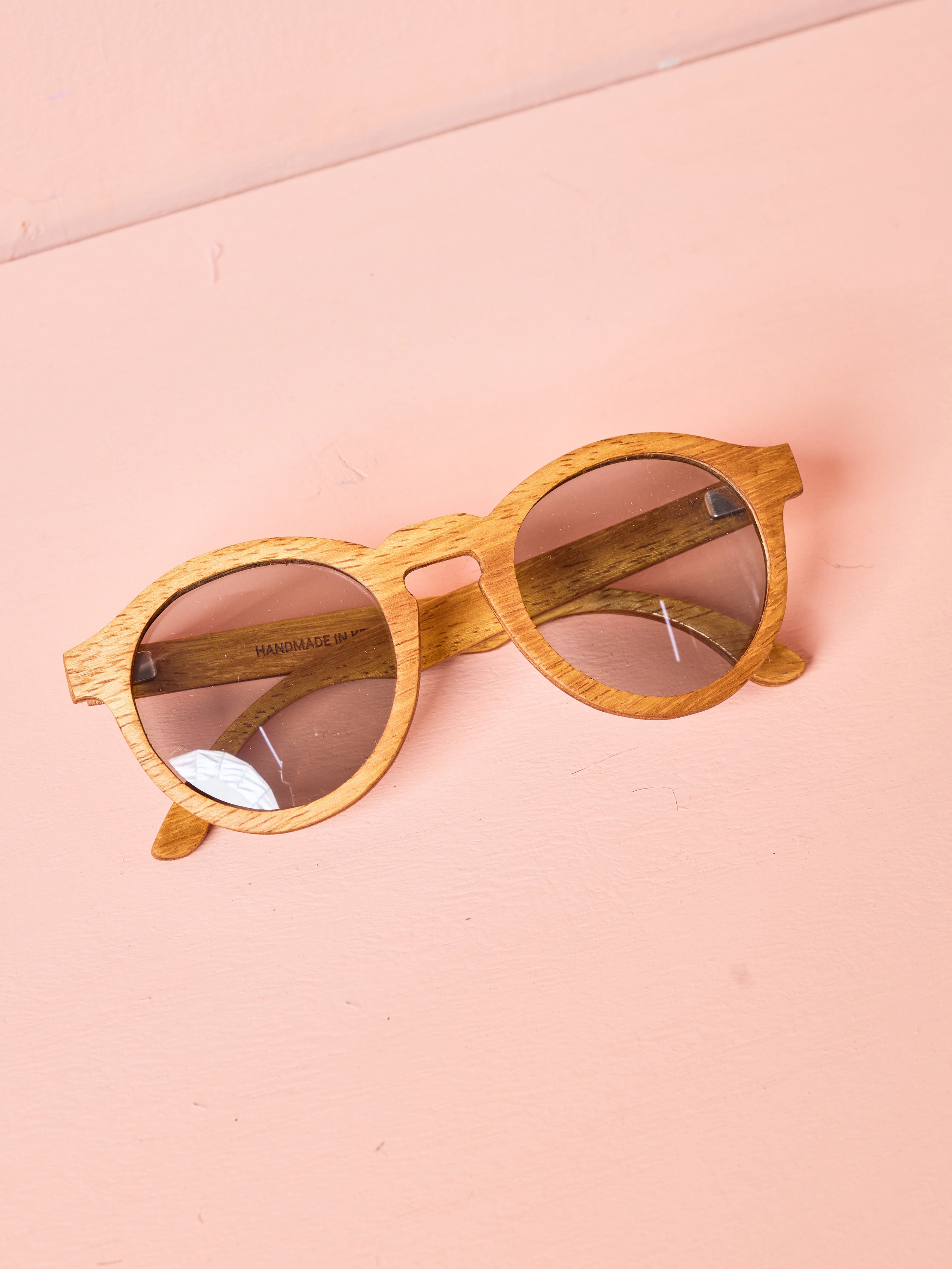 Waridi  Safari Sunglasses - Mvule Wood