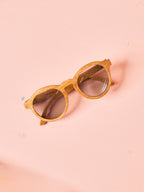 Waridi  Safari Sunglasses - Mvule Wood