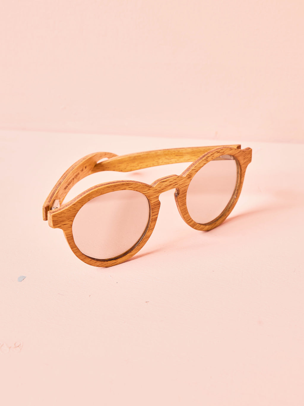 Waridi  Safari Sunglasses - Mvule Wood