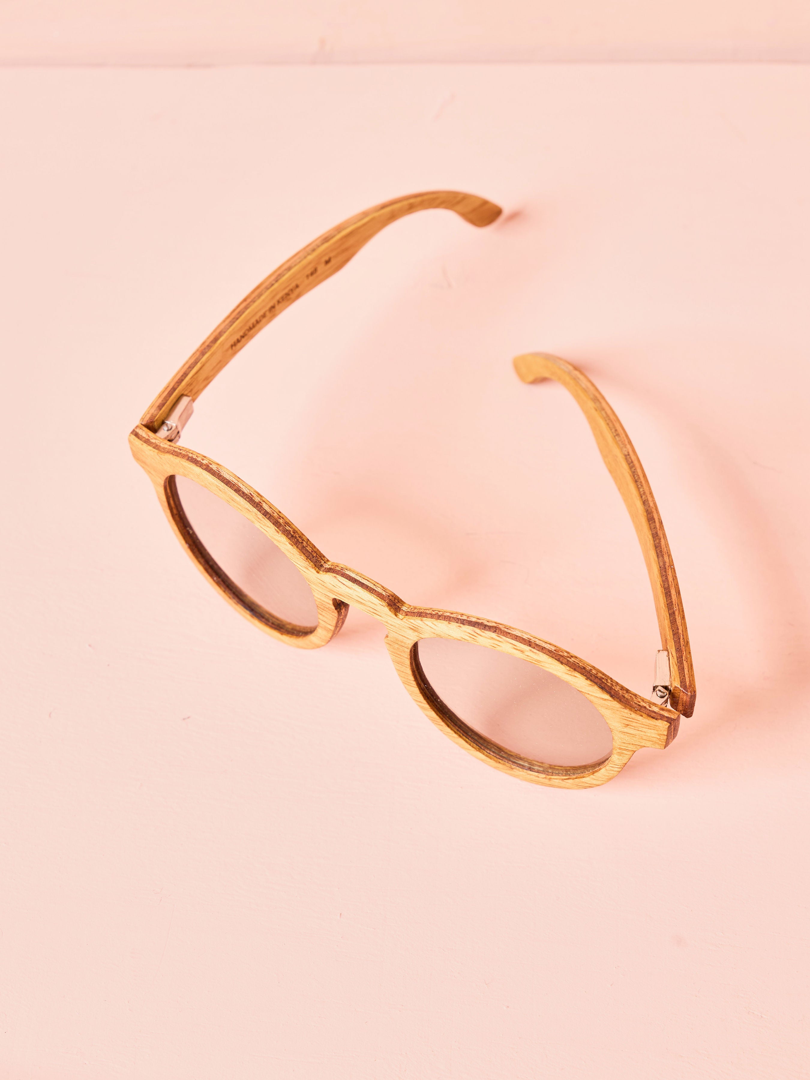 Waridi  Safari Sunglasses - Mvule Wood