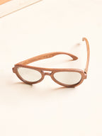 Waridi Tai sunglasses -Mahogany wood