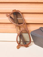 Waridi Tai sunglasses -Mahogany wood