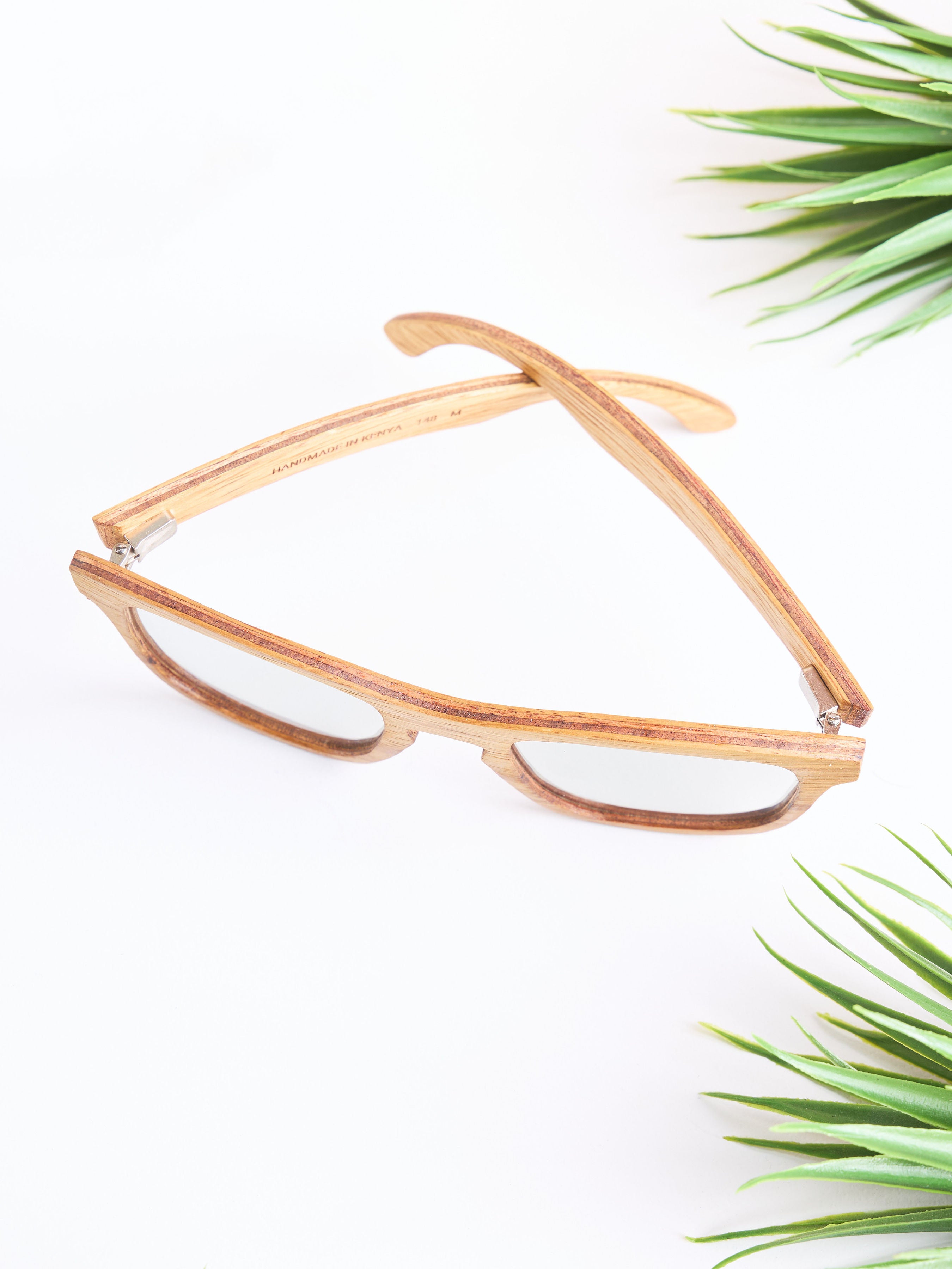 Waridi Bongo Sunglasses- Mvule Wood