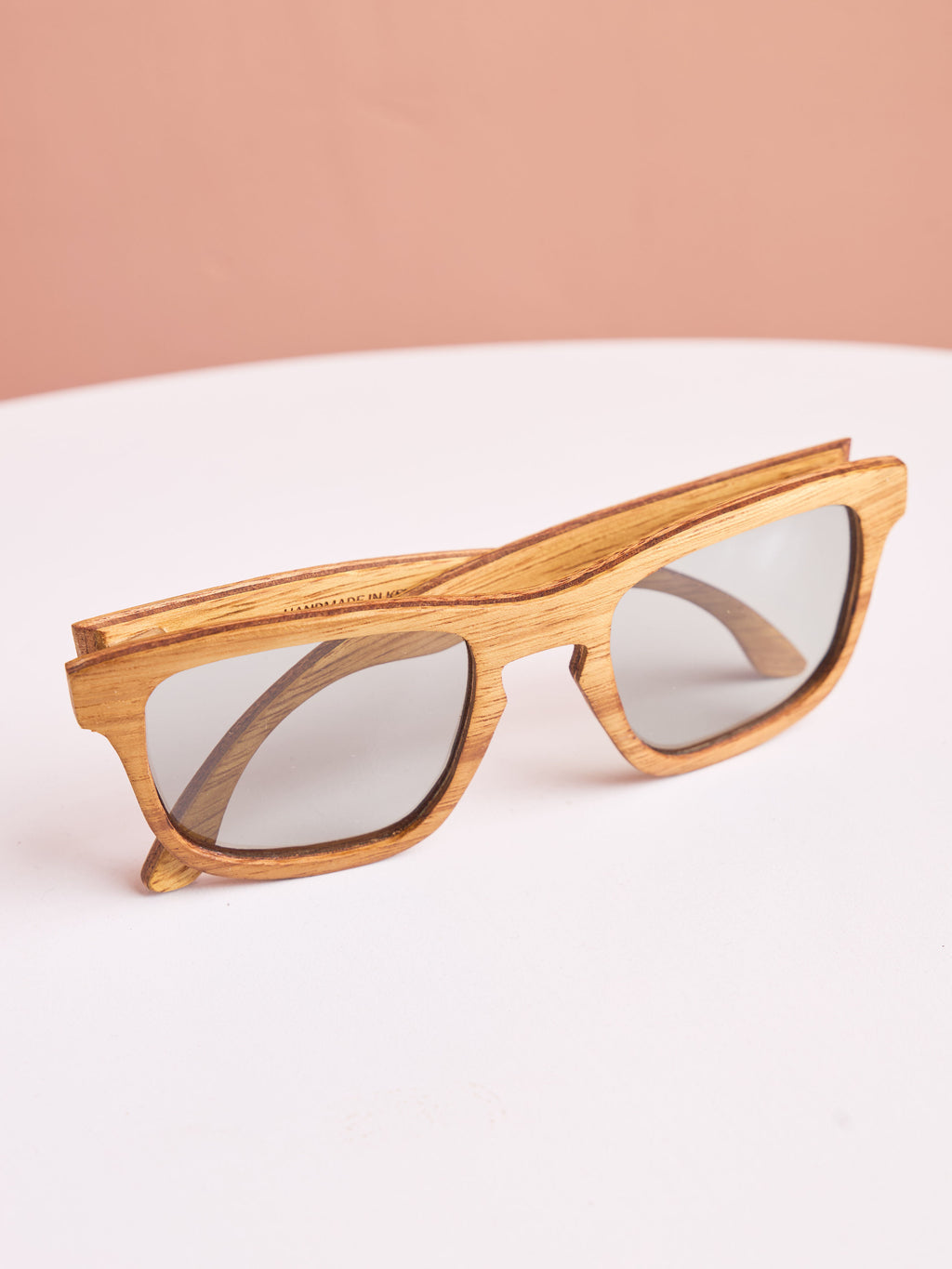 Waridi Bongo Sunglasses- Mvule Wood