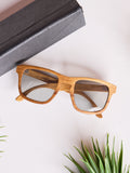 Waridi Bongo Sunglasses- Mvule Wood