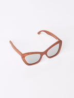 Waridi Kipepeo Sunglasses- Mahogany Wood