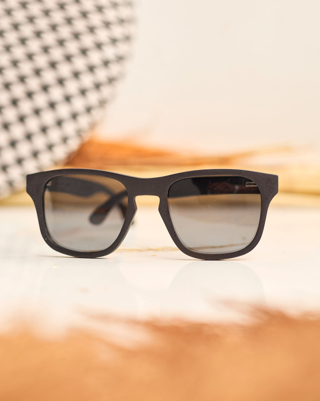 Waridi Bongo Sunglasses- Wood