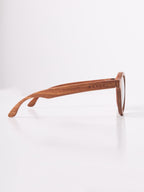 Waridi  Safari Sunglasses- Mahogany Wood