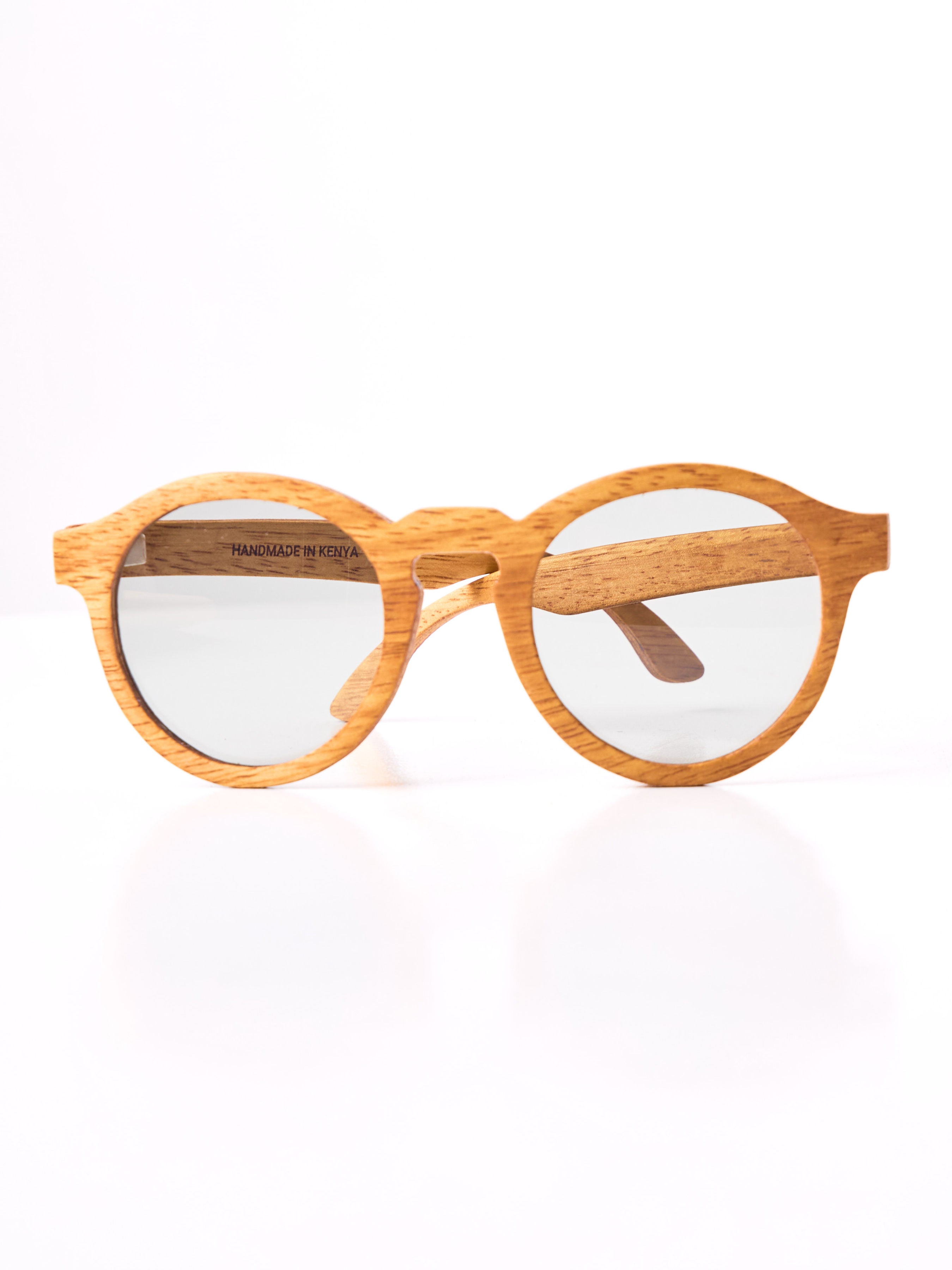 Waridi  Safari Sunglasses - Mvule Wood
