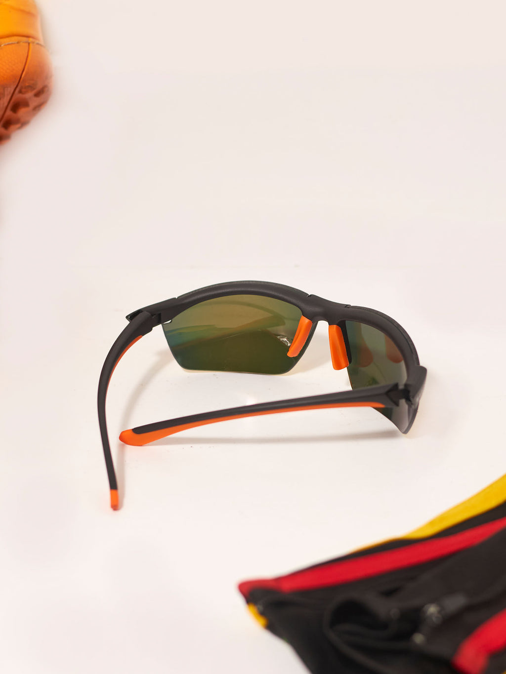 Waridi Sleek Orange Sunglasses