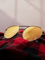 WARIDI EYEWEAR NICKEL FREE SUNGLASSES- SILVER