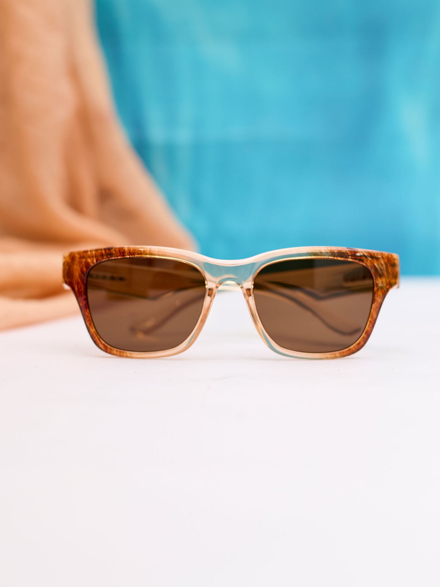 Waridi Nyasibahari Light Brown Sunglasses