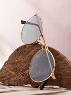 WARIDI EYEWEAR NICKEL FREE SUNGLASSES- GOLD