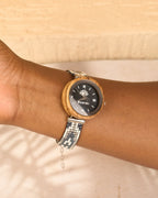 Milele Wooden watch - Beaded Strap