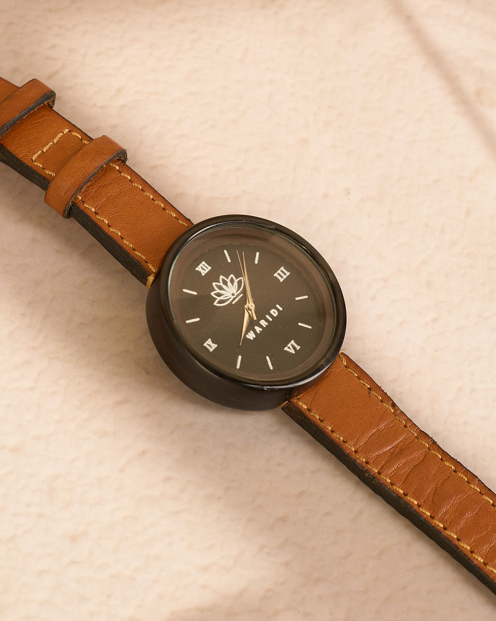 Milele Cowhorn Watch - Leather Strap