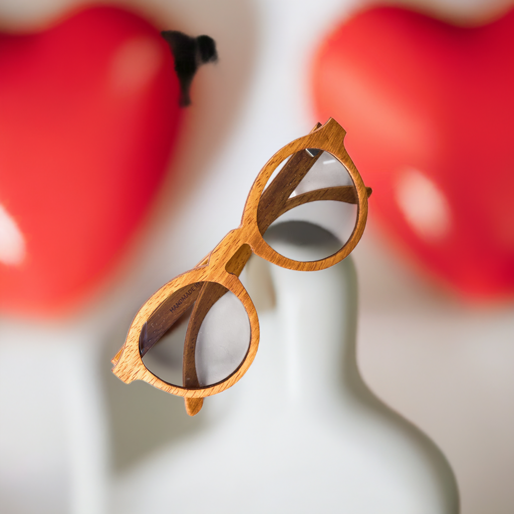 Waridi  Safari Sunglasses - Mvule Wood