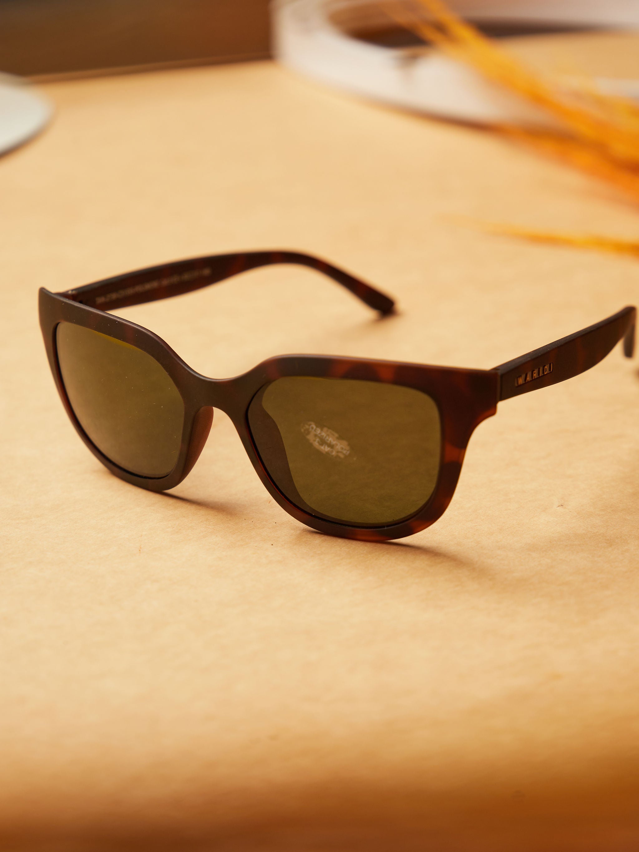 Waridi Eyewear Iris Sunglasses - Matte Brown