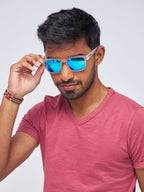 Waridi Eyewear Daisy Unisex Sunglasses - White