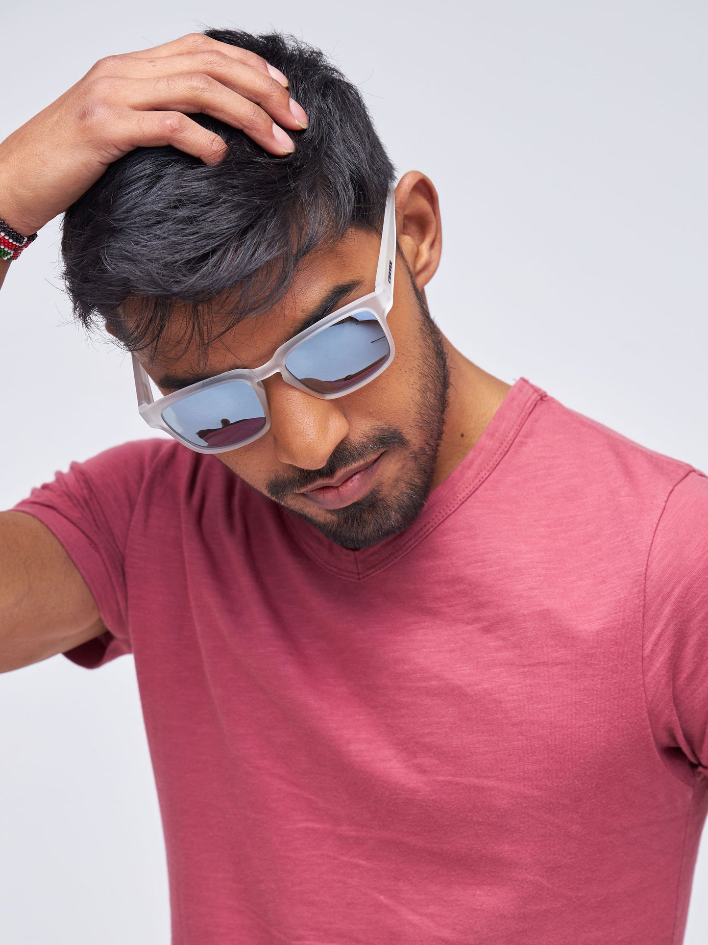 Waridi Eyewear Unisex Lily Sunglasses - White