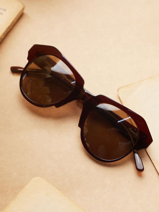 Waridi Round Brown