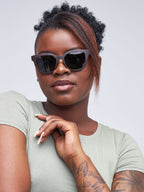 Waridi Eyewear Iris Sunglasses - Matte Brown