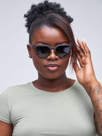 Waridi Eyewear Iris Sunglasses - Matte Brown