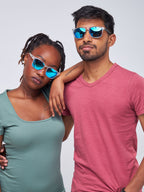 Waridi Eyewear Daisy Unisex Sunglasses - White